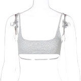 Sexy Wrap Chest Sport Sling Tops BLG-T134630A