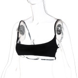 Sexy Wrap Chest Sport Sling Tops BLG-T134630A