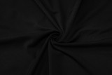 Solid Slim U Neck Long Sleeve Maxi Dress BLG-D3A14541K
