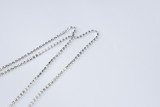 Sexy Split Backless Diamond Chain Halter Dress BLG-D3211838K