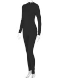 Solid Color Yoga Sport Jumpsuit BLG-P3713601A