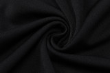 Fashion Hot Drill Slim Long Sleeve Midi Dress BLG-D3A14443K