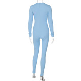 Solid Color Yoga Sport Jumpsuit BLG-P3713601A
