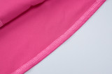 Solid Color Sexy Backless Zipper Tube Tops Dress BLG-D3512742A