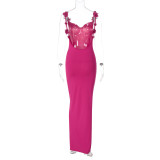 Sexy Backless Slim Sling Maxi Dress BLG-D3613175K