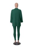 Solid Color Vest+Coat+Pants Three Piece Set MZ-2816