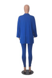 Solid Color Vest+Coat+Pants Three Piece Set MZ-2816
