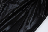 Solid Color Sleeveless Pleated Irregular Dress BLG-D2B11149K