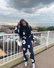 Printed Sweatshirt Sport Casual Suit GMOY-XS0021