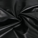 Tight Hollow Out Split Leather Tube Tops Dress NY-2982