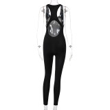 Sport Yoga Backless Jumpsuit BLG-P134748A
