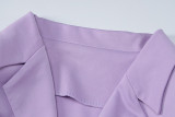 Fashion Short Blazer And Skirt Two Piece Set BLG-S2810079K