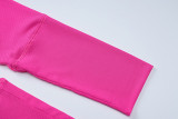 Sport Long Sleeve Pants Slim Two Piece Set BLG-S3914163A