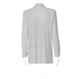 Sexy Sling Tube Tops Pants Three Piece Set BLG-S289964A