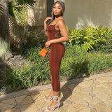 Sexy Sling Backless Slim Maxi Dress BLG-D248399K