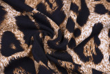 Leopard Print Long Sleeve Tight Bodysuit BLG-P8C0596A