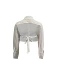 Solid Color Lapel Short Shirts MXDF-6137