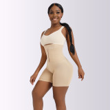 Strong Ribbed Waist Buttocks Shaping Shorts GMDI-35457