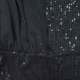 Sleeveless Single Shoulder Sequin Jumpsuit BY-6778