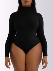 High Collar Long Sleeve Bodysuit GMDI-32753