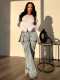 Casual Hollow Out Removable Loose Jeans YMEF-51056