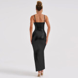 Sexy Backless Slim Sling Maxi Dress BLG-D3A14387A