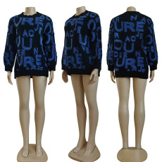 O Neck Knits Long Sleeve Sweater GYSF-0045