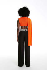 Solid Color Loose Wide Leg Blazer Pants ZSD-0646
