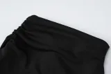 Long Sleeve Single Shoulder Jumpsuit BLG-P3713396A