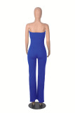 Sexy Tube Tops Solid Color Jumpsuit MZ-2833