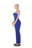 Sexy Tube Tops Solid Color Jumpsuit MZ-2833