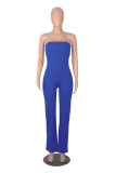 Sexy Tube Tops Solid Color Jumpsuit MZ-2833