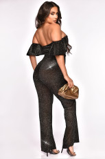 Sexy Off Shoulder Nightclub Jumpsuit ME-8484