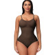 Solid Color Sling Shaping Bodysuit GYWU-621044