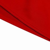 V-neck Solid Color Waisted Bow Tie Midi Dress GATE-A2-D3027C