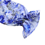 Print Bandage Long Sleeve Shirt Two Piece Skirt Set GATE-D323