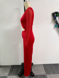 Sexy Hollow Out Wide Leg Jumpsuit NY-10687