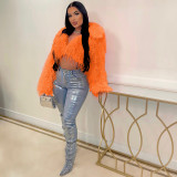 Sexy Faux Fur Short Coat ZSD-0651