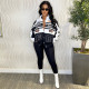 Removable Multi-Wear Printed Padded Jacket OD-8655