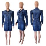 Fashion Long Sleeve Single Breasted Coats LX-3572