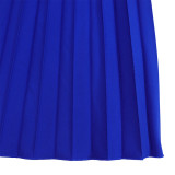Long Sleeve V Neck Pleated Midi Dress(With Belt) GMLF-D3230
