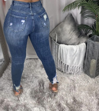 Casual Fashion High Waist Slim Jeans GXJF-Amy28-338-1xt118