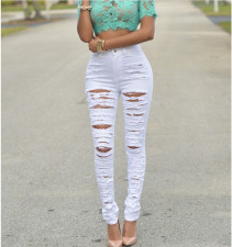 Fashion Holes Slim Pencil Jeans GXJF-Amy26-635xjm2130