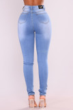 Solid Color Casual Slim Jean GXJF-Amy30-6338xt1689