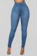 Fashion Solid Color Slim Pencil Jeans GXJF-6338