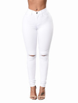 Casual Slim Holes Jean GXJF-Amy30-6027sj28