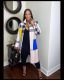 Stripe Color Block Print Shirt Dress GRNH-RNH28200