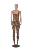 Print Sleeveless U Neck Jumpsuit MZ-2802