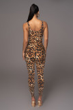 Print Sleeveless U Neck Jumpsuit MZ-2802