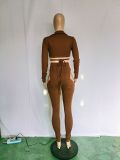 Sexy Bandage Tops And Hollow Out Pant 2 Piece Set BN-9137